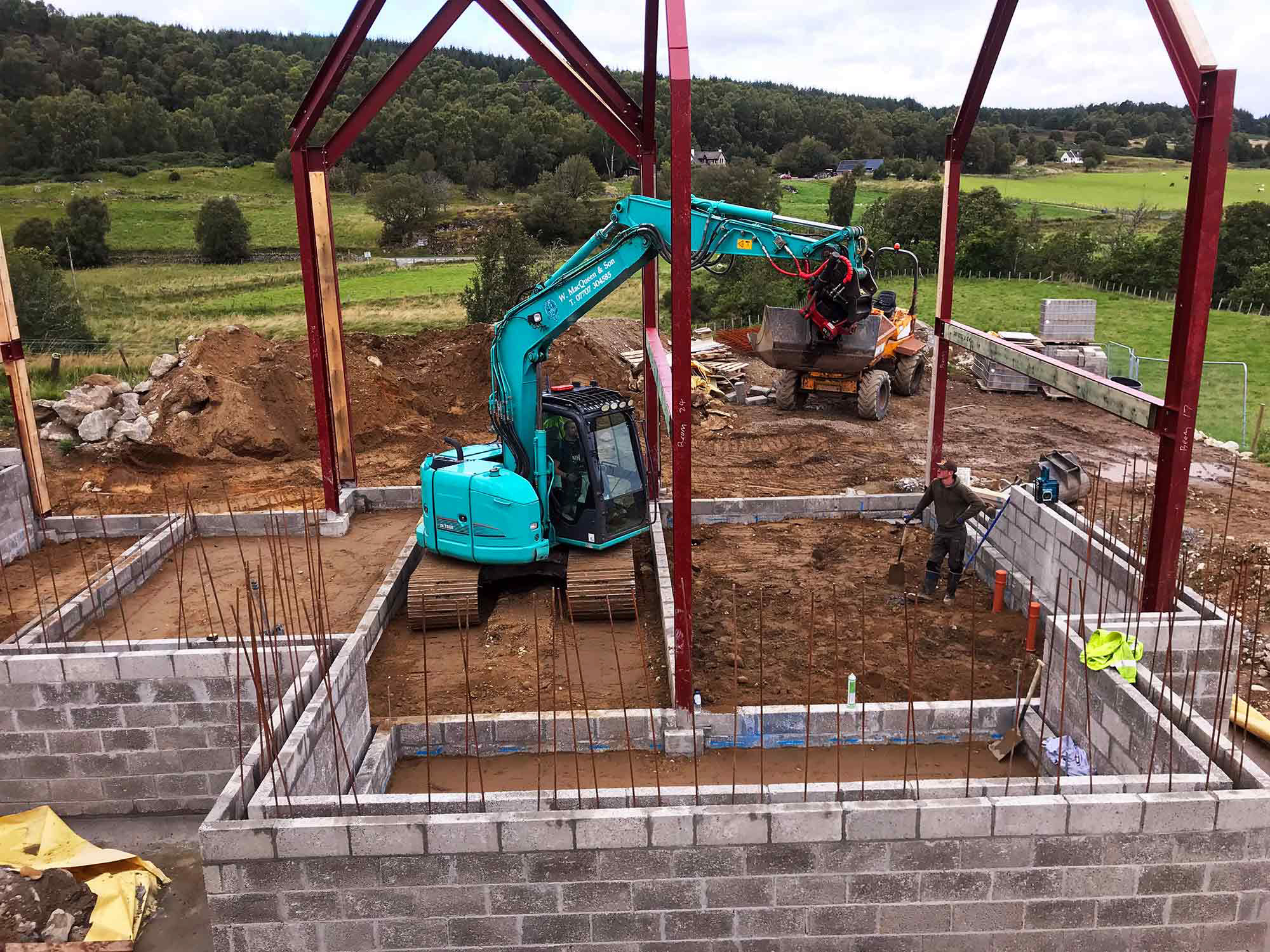 Building and Construction company near Inverness offering Concrete and form work