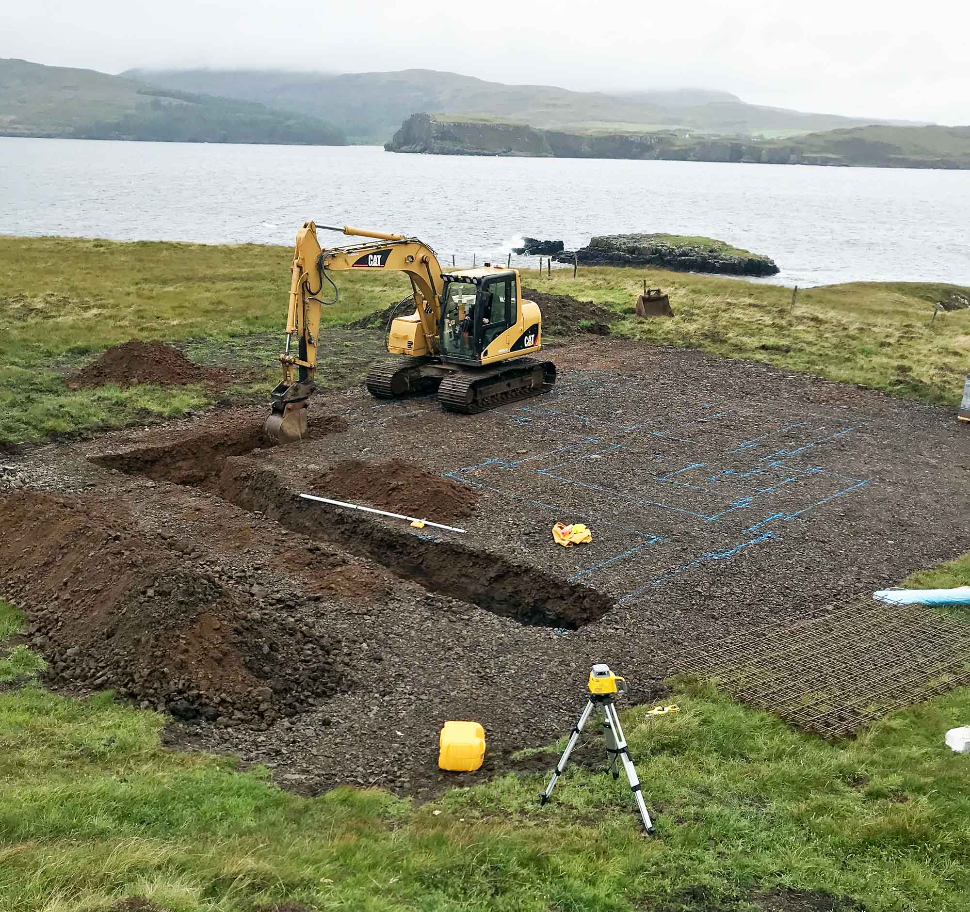 Brick and block laying services near Dingwall and Inverness provided by Inglis Build Ltd